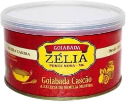 Goiabada Cascão Zélia Lata 400G, Doces Zélia (Embalagem pode variar)