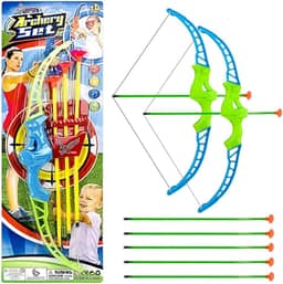 Goal Kids - Conjunto de Arco e Flecha Infantil com 6 Flechas e Alvo