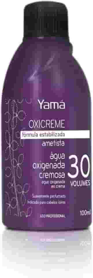 Água Oxigenada Cremosa Ametista Desam. 30Vol, Yama, Roxo