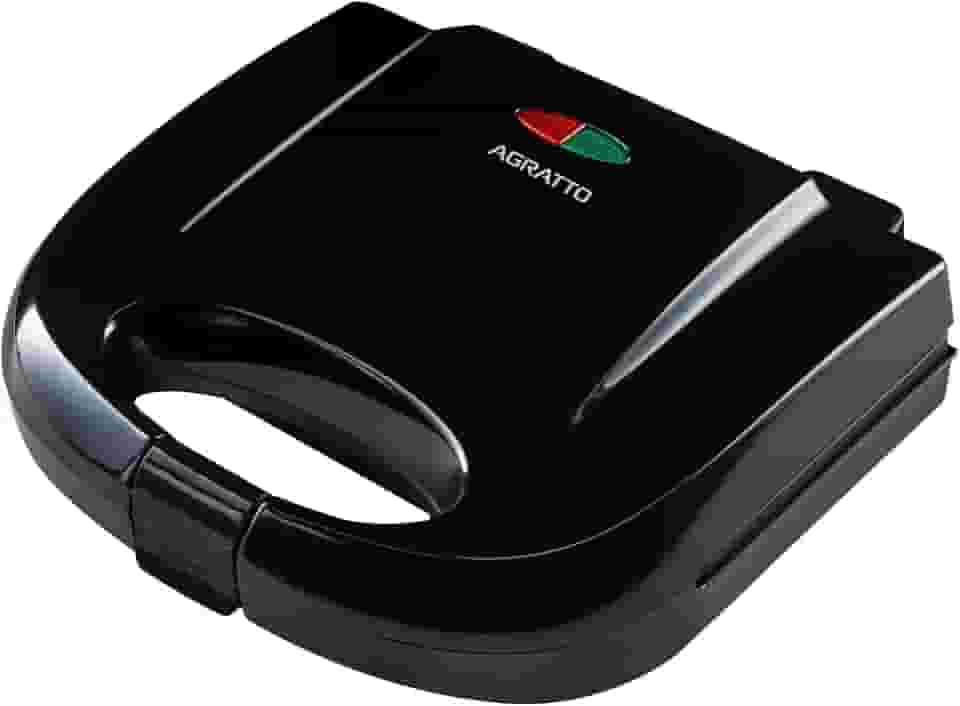 Máquina de Waffle Aroma Preta 750W 127V