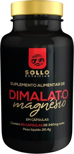 Dimalato de Magnésio - 60 Cápsulas