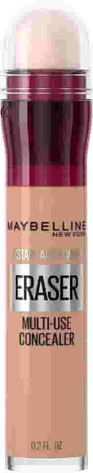 Maybelline NY Instant Age Rewind Corretivo Líquido, Multiuso que Corrige Olheiras e Linhas Finas, Contorna e Ilumina, Alta Cobertura e Fórmula Vegana, Cor 140 Honey, 5.9ml