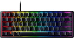 Teclado Mecânico Gamer Razer Huntsman Mini-Click Optical Switch Purple, Preto