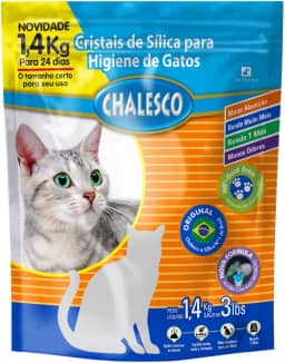 Chalesco Areia Higiênica de Sílica 1,4 kg