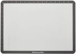 KitchenAid Tapete de silicone para assar, 30 x 43 cm, cinza