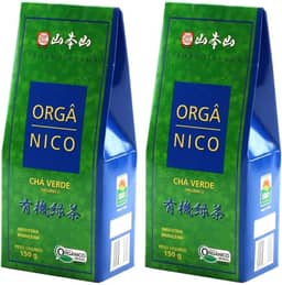 Chá Verde Orgânico Yamamotoyama 150g - 2 unidades