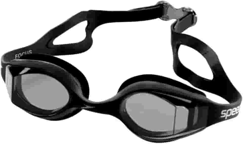 Óculos de Natação, Speedo, Focus, Soft Frame Conforto com Proteção UV e Antifog, Vedação M