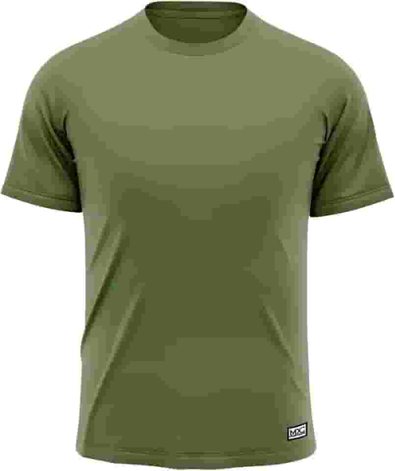 Camiseta Masculina Lisa Algodão Premium Manga Curta MXC BRASIL