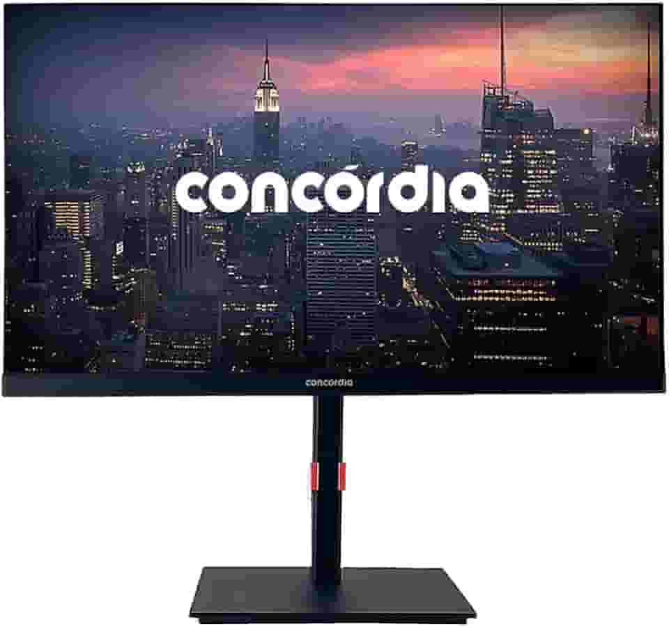 Monitor Concórdia P2402 23,8'' IPS 100hz Full HD VGA HDMI Com Ajuste Altura/Rotação