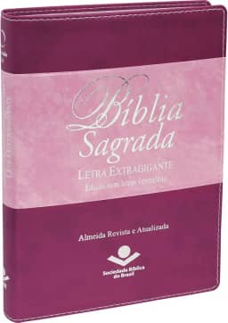 Bíblia Sagrada ARA Letra Extragigante com índice | Letra ExtraGigante SBB: Almeida Revista e Atualizada (ARA)