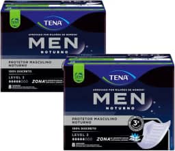 Kit 2 Absorvente Masculino Tena Men Noturno Level 3
