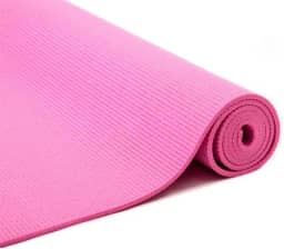 Tapete de yoga ecológico material TPE antiderrapante duas cores 6mm com sacola