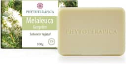 PHYTOTERAPICA - Sabonete de Melaleuca e Gergelim - Aromaterapia - Hidrata a pele, produz intensa limpeza corporal, acalma e atenua a vermelhidão da pele com acne - Vegano, Cruelty-free - 100g