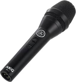 Microfone Dinâmico Profissional AKG P5 S - Preto