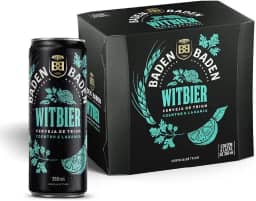 Baden Baden Cerveja Witbier, Pack 6 Latas 350ml