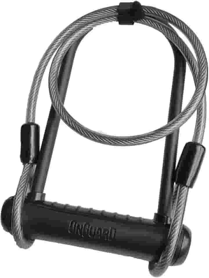 Cadeado Onguard Neon 8154 U-lock Preto Cabo Bike Moto Bicicleta
