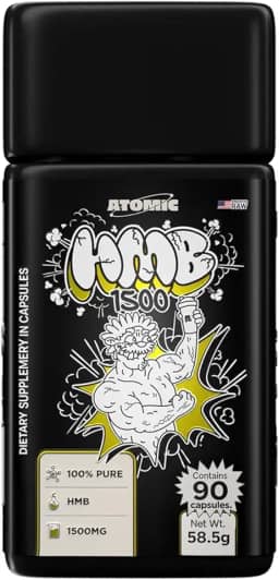 Hmb 1500mg - 90 Cápsulas - Atomic Labs