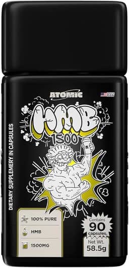 Hmb 1500mg - 90 Cápsulas - Atomic Labs