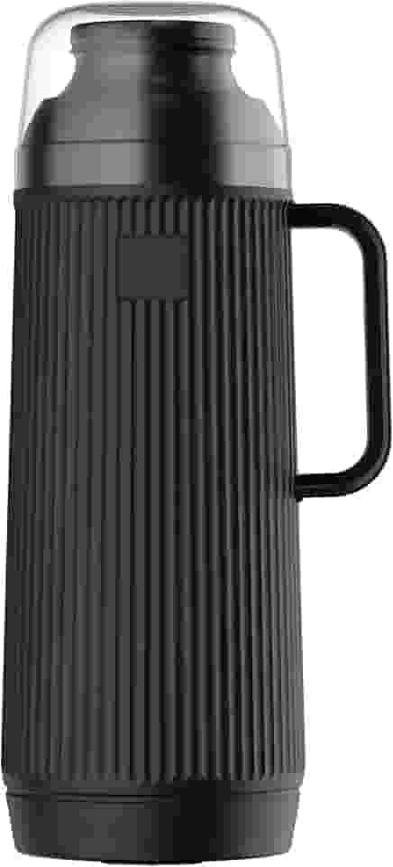 GARRAFA TERMICA TERMOLAR MUNDIAL 1L PRETO