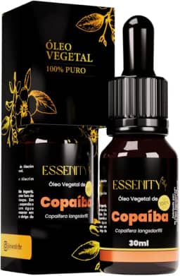 Óleo Vegetal de Copaíba, 100% Puro, Natural & Prensado a Frio – Anti‑inflamatório, Cicatrizante, Pele, Cabelo e Unhas 30 ml – ESSENITY