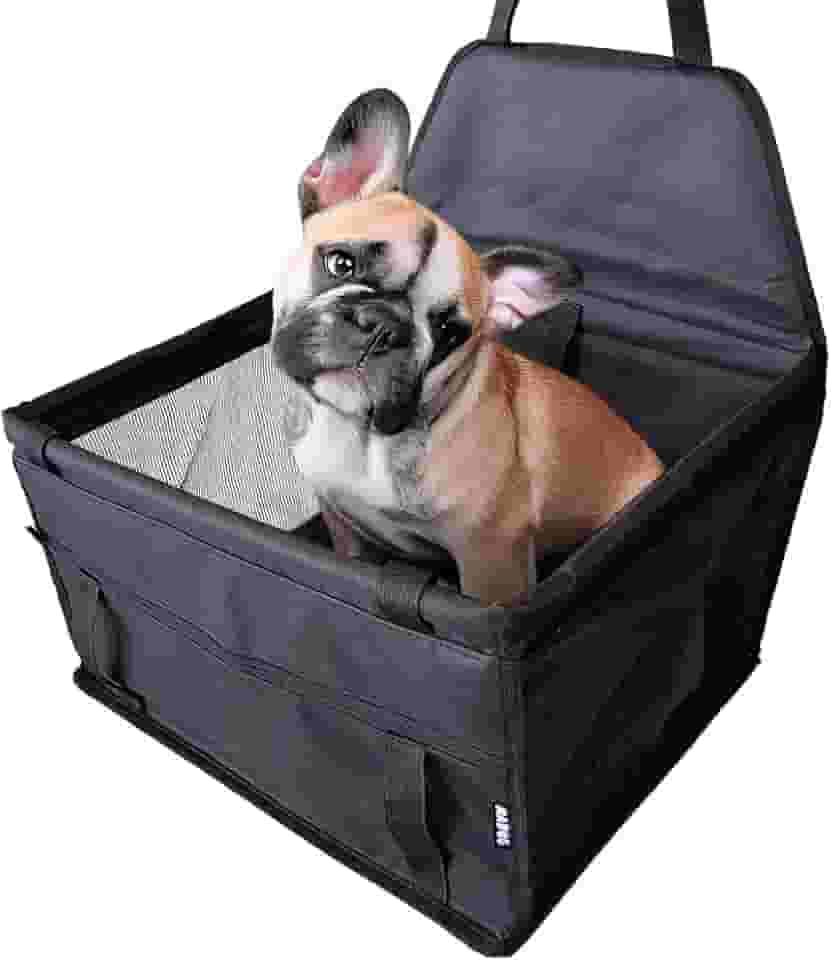 Assento Cadeirinha Pet Banco Carro Cachorro 12kg MADOG Preto