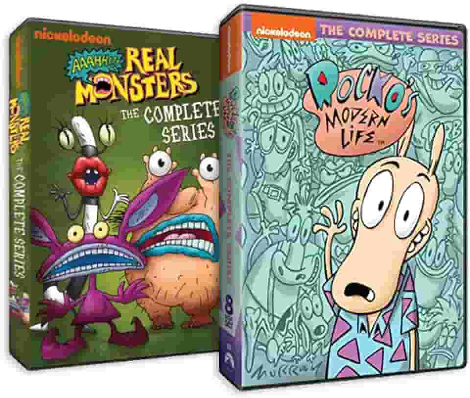 Generic Série Completa Clássica Dos Anos 90 Nick (A Vida Moderna De Rocko E Aaahh!!! Monstros Reais)