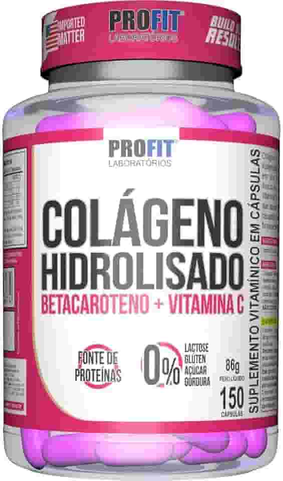 Profit laboratório Colágeno Hidrolisado - 150 Cápsulas - Profit Profit Laboratório