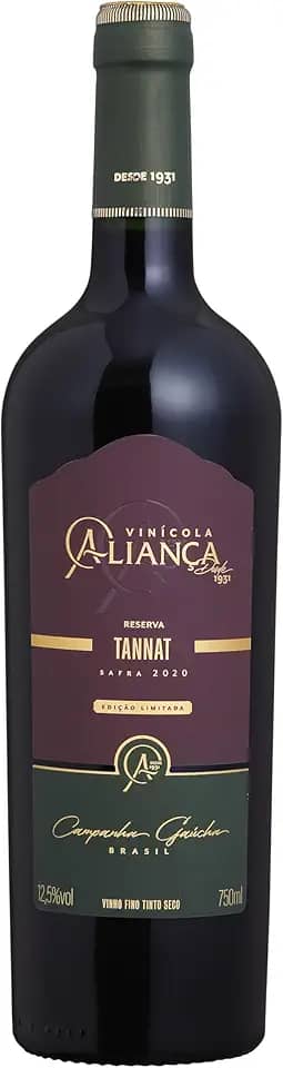 Nova Aliança Vinho Tannat Tinto Seco Aliança 750ml