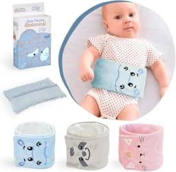 Bolsa Termica Faixa De Sementes Ervas Para Bebe Colica Gases Dor de Barriga (Azul)