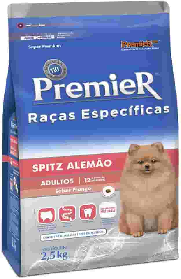 Ração Premier Raças Específicas Spitz Alemão Para Cães Adultos - 2,5Kg