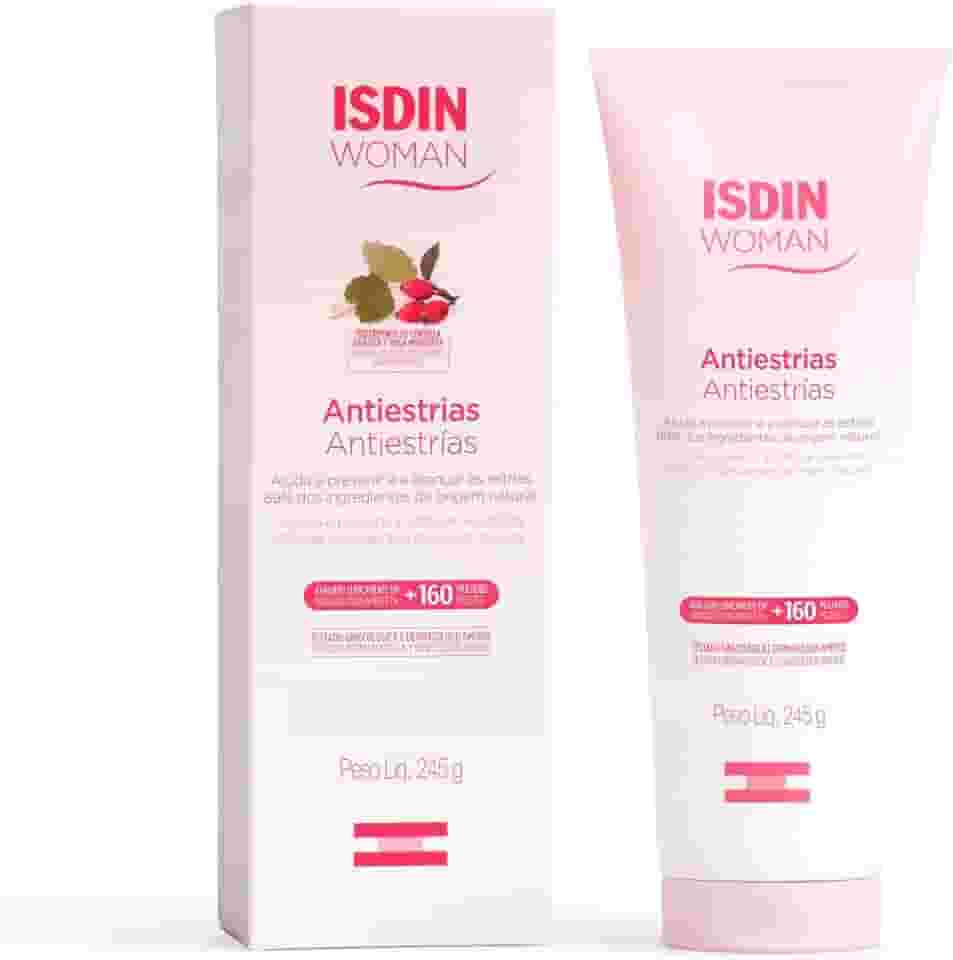 ISDIN Creme Corporal Woman Antiestrias Apto para Grávidas - 245g