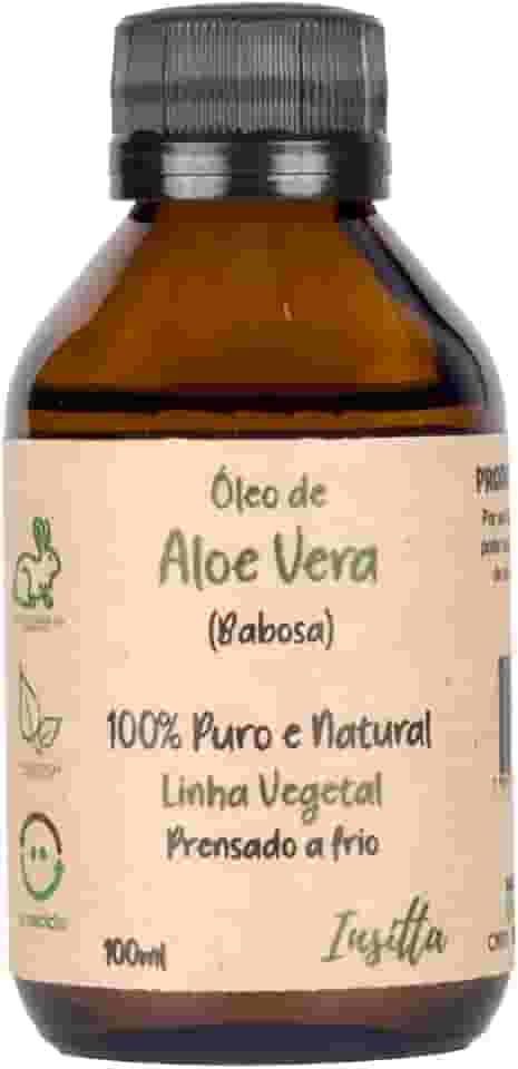 Óleo vegetal de Aloe Vera (Babosa) 100% Puro e Natural 100ml