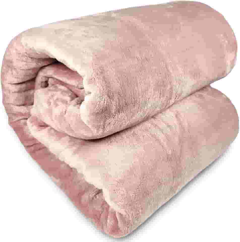 Cobertor Casal Corttex Lumini Super Soft Alta Gramatura 300g Manta Microfibra Poliéster Toque de Seda - Coberta Colcha (Rosa Rosé)