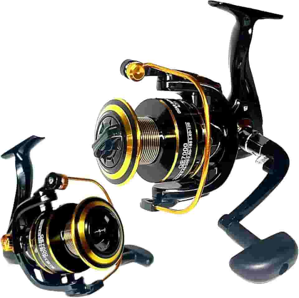 MARURI, MOLINETE DE PESCA ALTO MAR QE 7000-14 ROLAMENTOS - DRAG:20KG - CARRETEL ALUMINIO