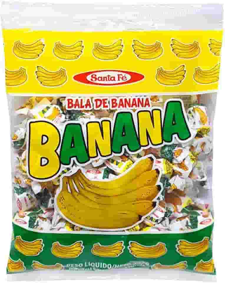 Bala De Banana 500g - Santa Fé