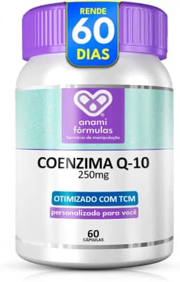 Coenzima Q10 Ubiquinol Com Tcm 250mg 60 Cápsulas