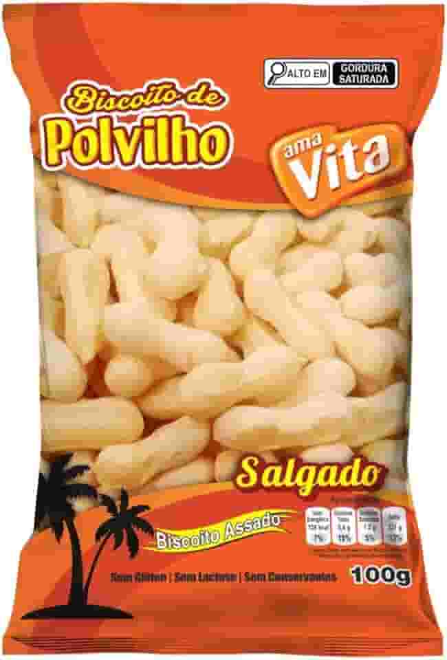 BISCOITO POLVILHO AMAVITA 100G