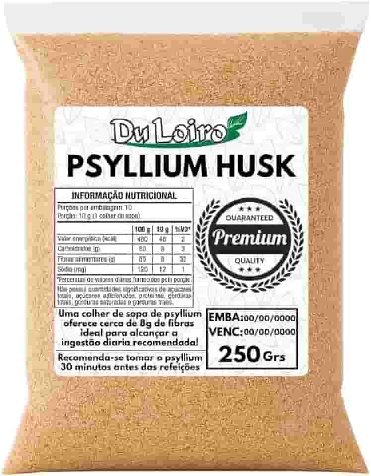PSYLLIUM HUSK FIBRA (100% NATURAL) 250g - PSILLIUM