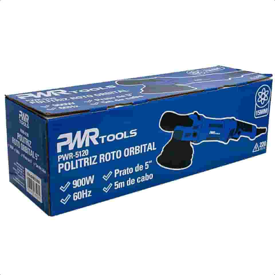 POLITRIZ ROTO ORBITAL 5″ – 15MM – 900W/60Hz - 220V