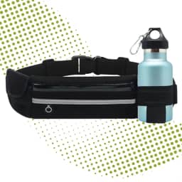 Pochete Porta Garrafa Agua Esportiva Corrida Slim Impermeável Porta Celular Caminhada Corrida Academia