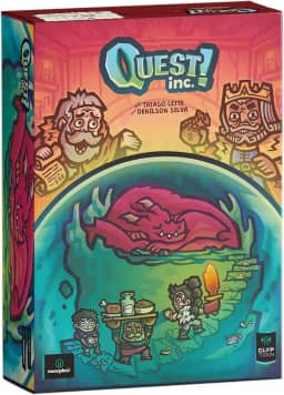 MeepleBR, Quest Inc., Jogo de Tabuleiro Expert, 2 a 5 jogadores