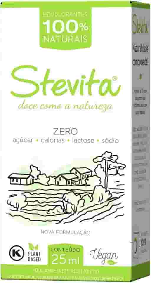 STEVITA Adocante 25ml - Líquido - Adoçante Saudável
