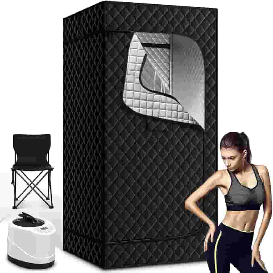 Sauna Portatil, Sauna, Sauna Portátil para Casa, Caixa de Sauna a Vapor Portátil para Casa, 110V