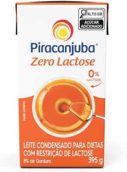 Piracanjuba Leite Condensado Zero Lactose 395G