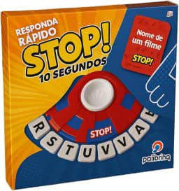 Jogo Tabuleiro Stop 10 Segundos Polibrinq