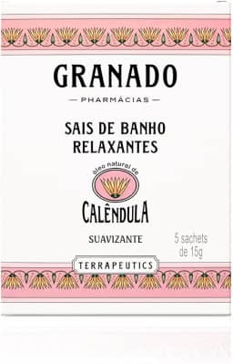 Granado Sais De Banho Terrapeutics, Calêndula, 15g, 5 Unidades