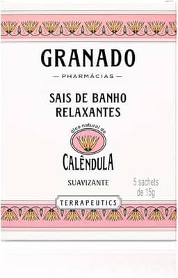 Granado Sais De Banho Terrapeutics, Calêndula, 15g, 5 Unidades