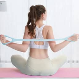 Cinto De Alongamento Para Alongamento De Costas E Ombros Fit para yoga e pilates