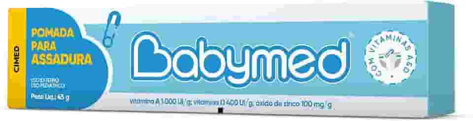 Babymed Menino Pomada Para Prevenção De Assaduras 45g