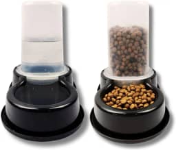 Comedouro e Bebedouro Automatico Para Cachorro Dupla Função Multiuso Caes Pequeno Porte 1,5L Kit 2 Unidades